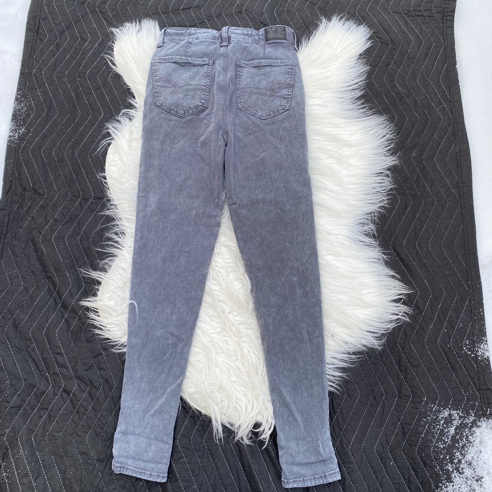 American Eagle Button Fly Highest Rise Jegging Gr… - image 6